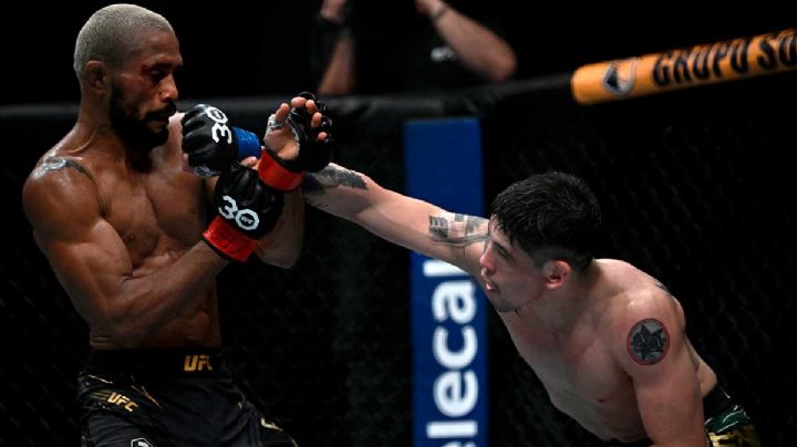 VIDEO:Brandon Moreno es campeón de la UFC; así quedó el rostro de Figueiredo