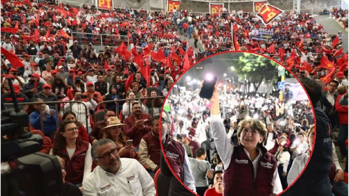 Elecciones Edomex 2023: Delfina Gómez reunió a más de 100 mil partidarios durante su precampaña