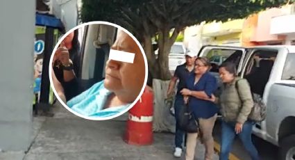 VIDEO: Tras manifestarse, detienen a 2 exempleadas de SSA en Xalapa