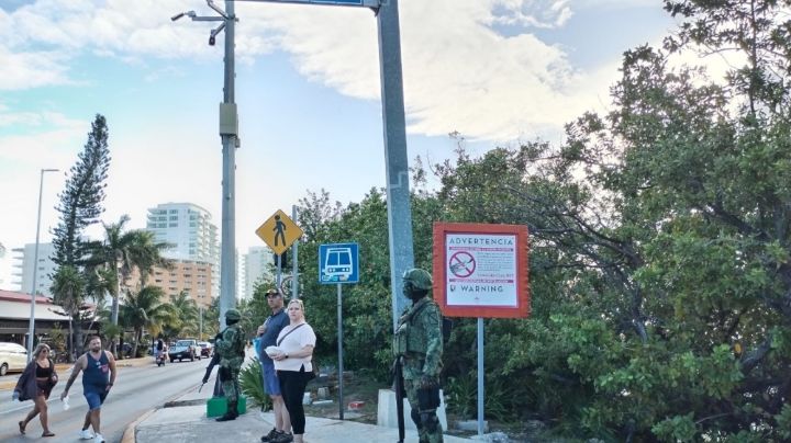 Santo Remedio: Militarizan zona hotelera de Cancún