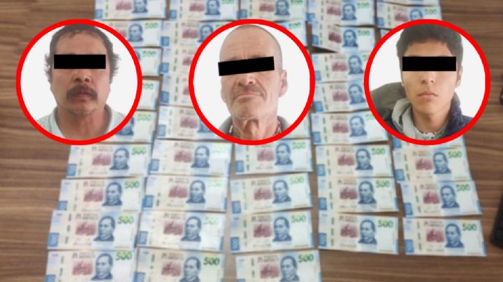 Por robo caen 3 en Tizayuca, ofrecían 27 mil pesos de soborno para dejarlos en libertad
