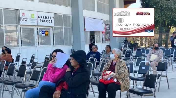 Pensión Bienestar: pesé al frío, abuelitos madrugan para cobrar