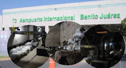 VIDEO TIKTOK: Así se ve el hundimiento del Aeropuerto Internacional de la Ciudad de México