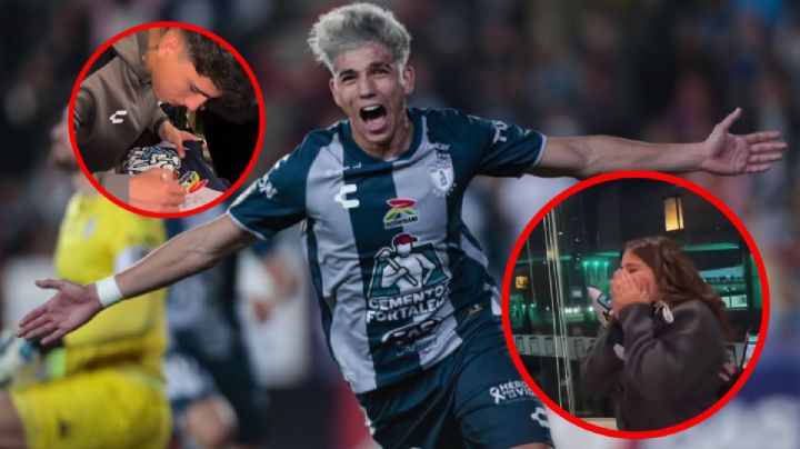 ¡Ay no, voy a llorar! Así sorprende Kevin Álvarez a fan en restaurante de Pachuca