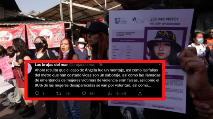 Colectiva sí resguardo a María Ángela; esto responden a la Fiscalía