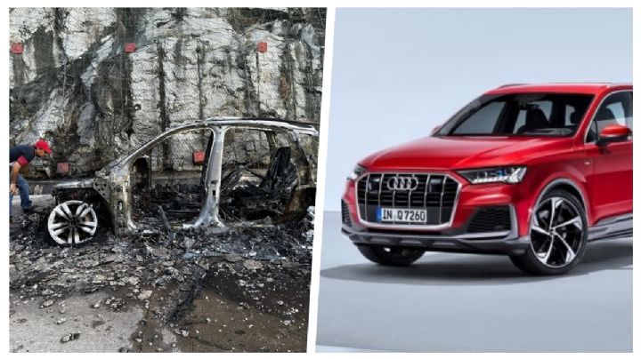 VIDEO: Audi Q7 se incendia en carretera a Acapulco y el conductor narra momentos de terror