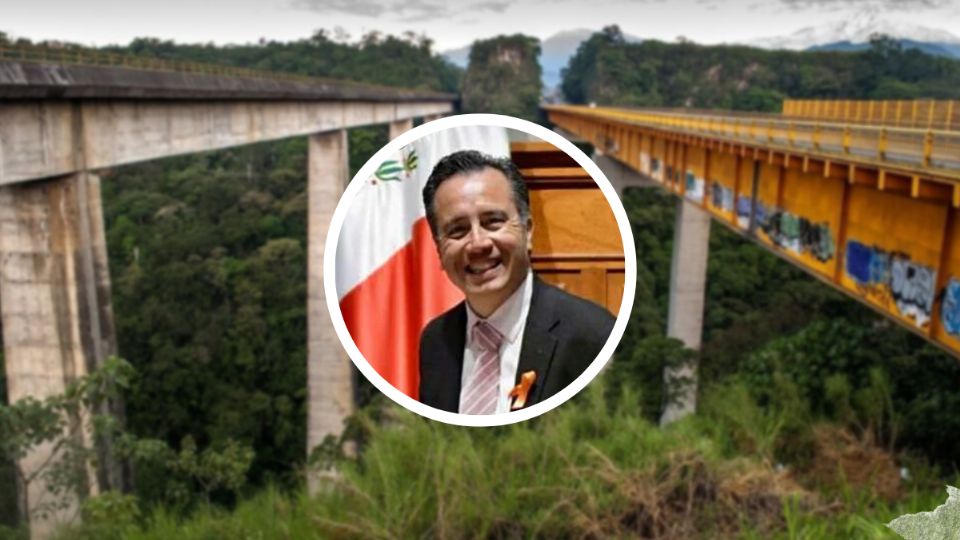 El gobernador de Veracruz mencionó que el puente se encuentra en perfectas condiciones.