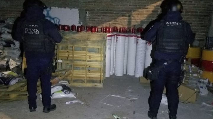 Celaya: aseguran bodega con mercancía robada de autotransportes