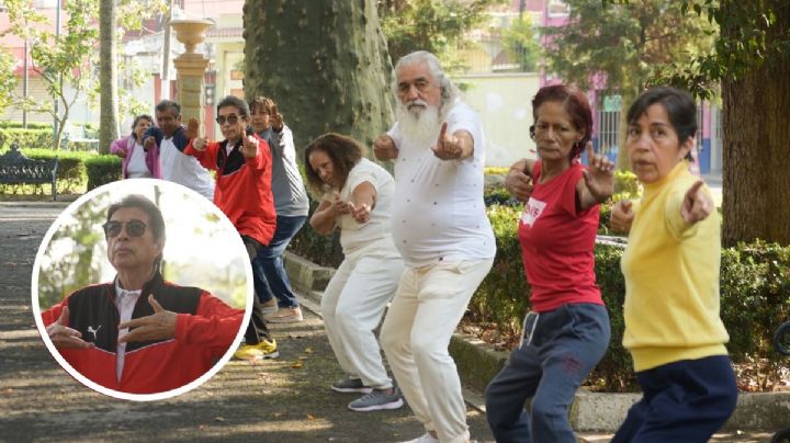 Contra la "basura mental"... Emilio, un maestro del Taichí en Xalapa