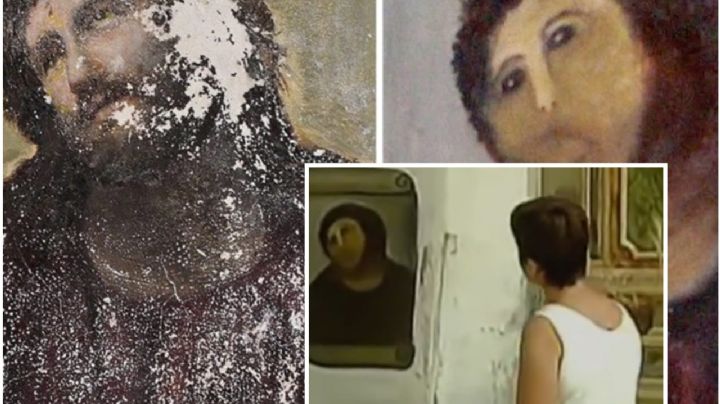 Todos quieren conocer al “Ecce Homo” que tras “restauración” quedó horrible
