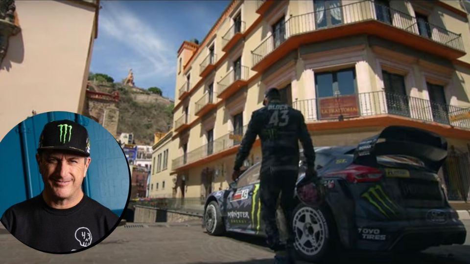 El video de Ken Block en Guanajuato se encuentra en internet.
