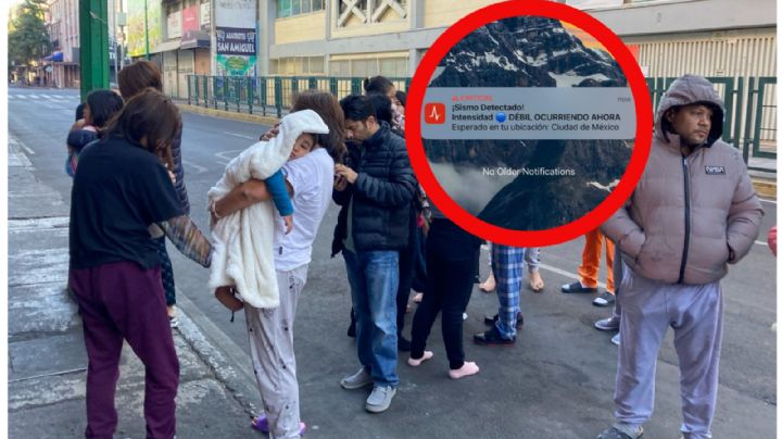 ¿Sentiste el temblor? Notificación de sismo asusta a habitantes de CDMX