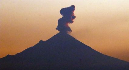 El Popocatépetl amanece con furia; reportan fuerte explosión