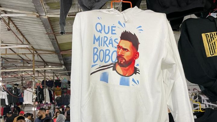 ¿Qué mirás bobo? La playera de Messi que la rompió el Día de Reyes