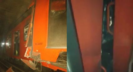 VIDEOS: Así se vivió el choque en la línea 3 del Metro