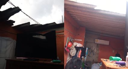 En Coatzacoalcos, “mini-tornado” arrasa con techos y árboles