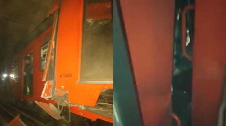 VIDEOS: Así se vivió el choque en la línea 3 del Metro