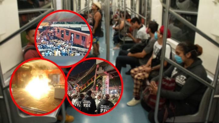 Estos son los accidentes que han habido en el Metro en los últimos 50 años