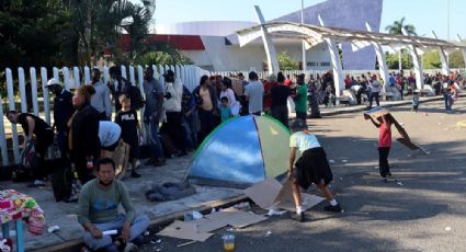 Migrantes en Chiapas piden a Biden libertad de tránsito en EU