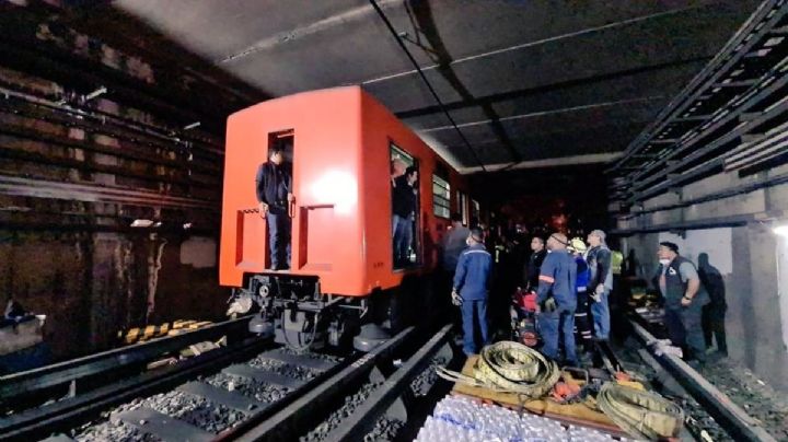Choque en el Metro: retiran último vagón implicado en colisión de la Línea 3
