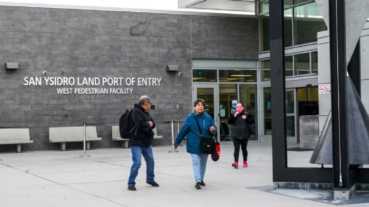 Reabren paso peatonal Tijuana-San Ysidro; estaba cerrado desde 2020