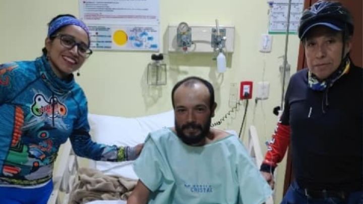 Buscan apoyo para ciclista colombiano atropellado en Actopan