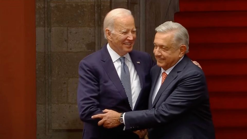 Biden y AMLO en foto de archivo