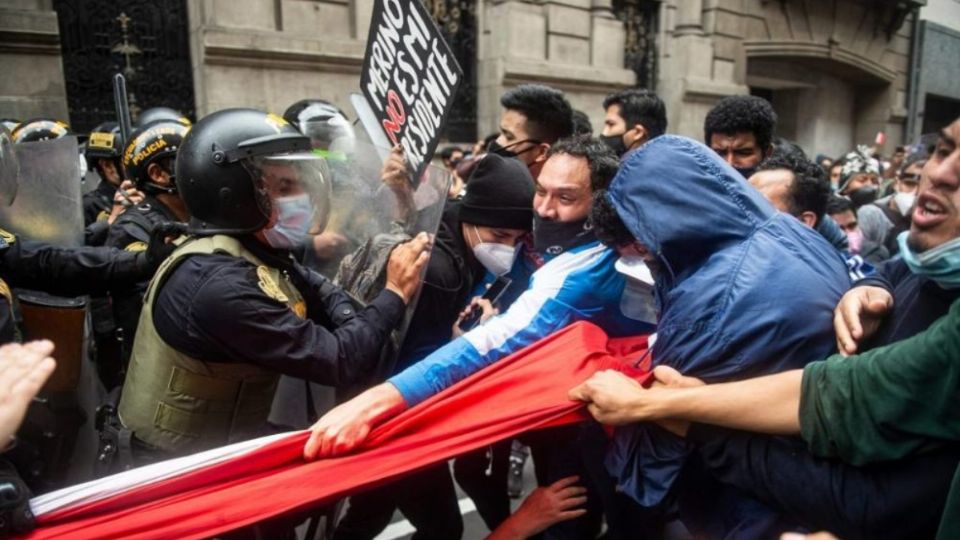 Protestas en Perú