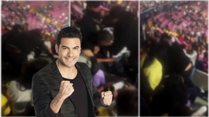 Feria de Pachuca: familia riñe con guardias durante el concierto de Carlos Rivera | VIDEO