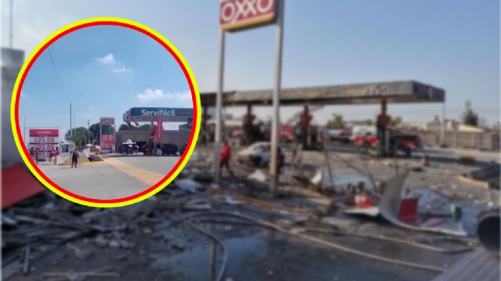 Así luce gasolinera de Tula que explotó en febrero