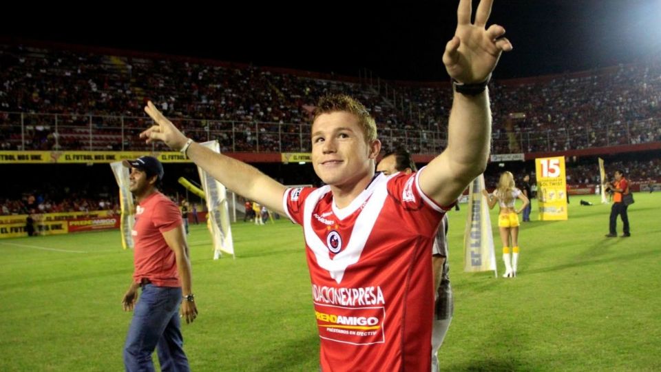 El boxeados jalisciense, Canelo Álvarez, visitó el estado de Veracruz hace más de una década