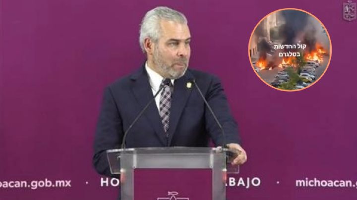 VIDEO | Seguridad en Michoacán, mejor que la de Israel: se burla gobernador Ramírez Bedolla