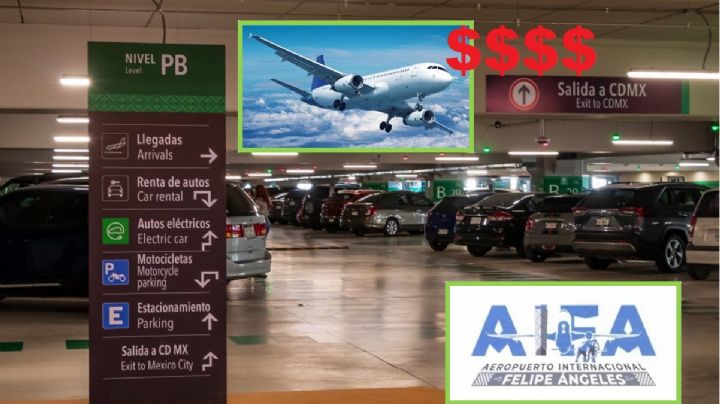 ¿Cuánto cuesta dejar tu coche en el estacionamiento del AIFA?