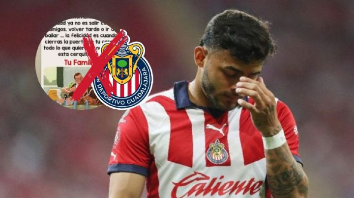 El polémico mensaje de Alexis Vega que hizo enojar a Chivas