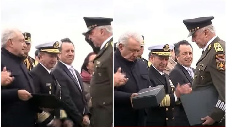 AMLO condecora a Salvador Cienfuegos