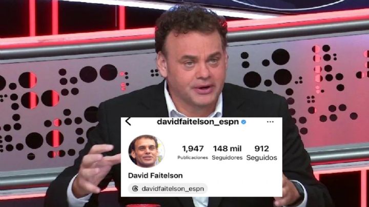 ¿Por qué David Faitelson no ha cambiado su nombre en las redes sociales?