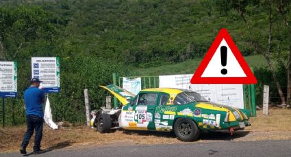 Chocan pilotos de Veracruz que competían en la Carrera Panamericana en Apazapan