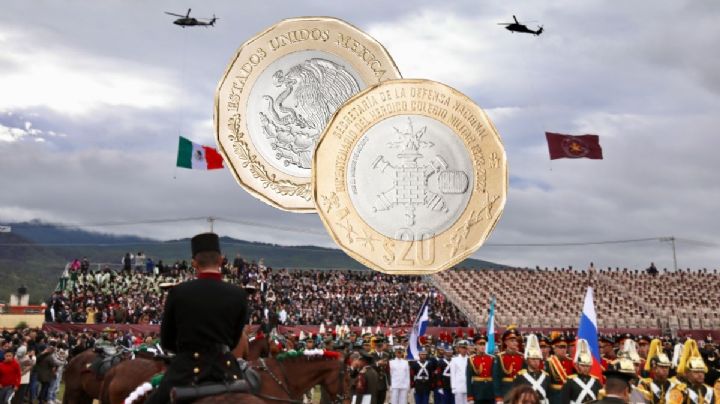 Esta es la nueva moneda de 20 pesos por la fundación del Colegio Militar en Veracruz