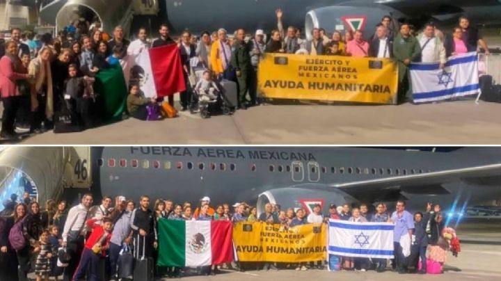 Regresan 8 guanajuatenses en segundo vuelo desde Israel