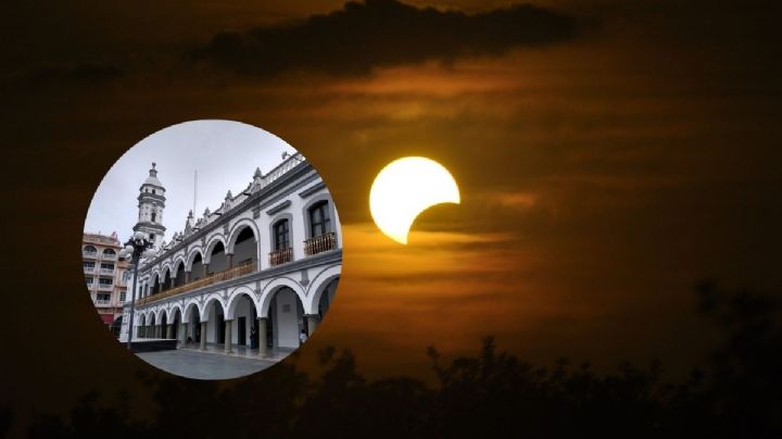 ¿Se verá el eclipse solar en el puerto de Veracruz?