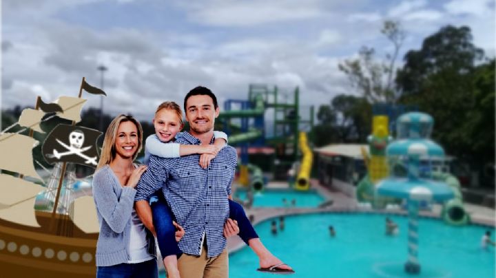 Un balneario con un barco pirata, está en este municipio de Hidalgo y así se ve