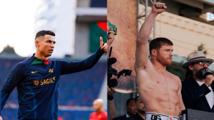 Canelo y CR7: Canelo no le llega ni a los talones a CR7; estas son sus fortunas