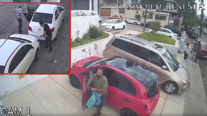 Él es Nachito, el expolicía desvalijador