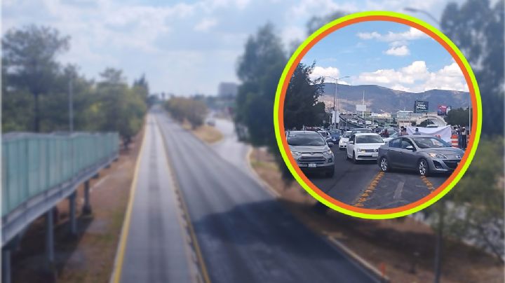 Estudiantes del Tec de Pachuca bloquean bulevar Felipe Ángeles, checa rutas alternas