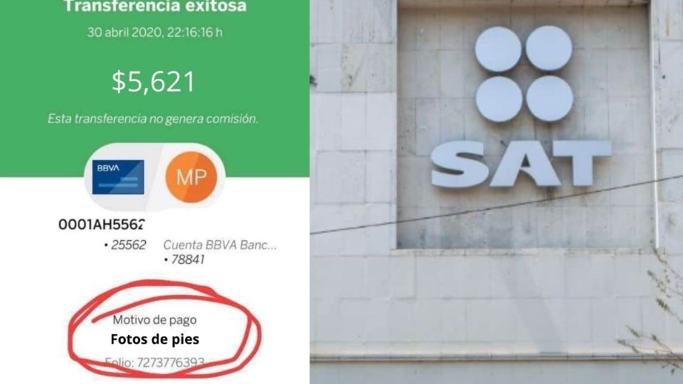 Si el SAT encuentra conceptos como 'fotos de pies' o 'hotel de paso', es probable que tengas problemas. 