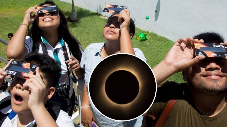 Se tiene pronosticado que el eclipse durará casi 3 horas y media.