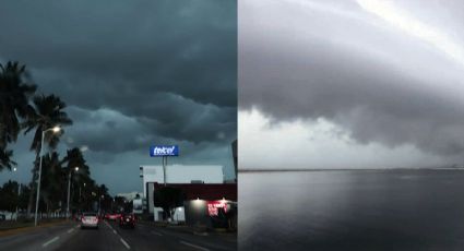 ¿Qué es el Shelf Cloud? Fenómeno que se presentó en Veracruz antes de eclipse y frente frío