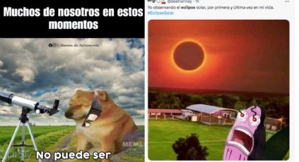 Llegó el eclipse solar 2023 y los mejores memes a las redes sociales