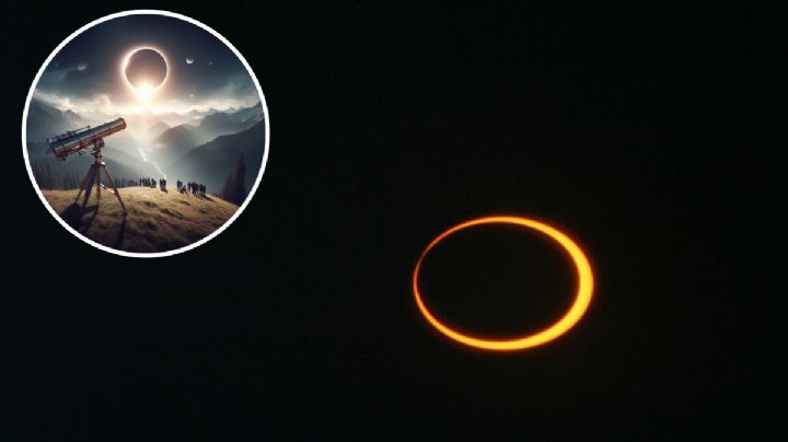 FOTOS Y VIDEO| Así se vivió el Eclipse Solar 2023 en México