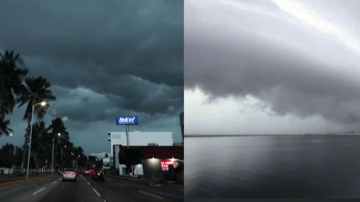 ¿Qué es el Shelf Cloud? Fenómeno que se presentó en Veracruz antes de eclipse y frente frío